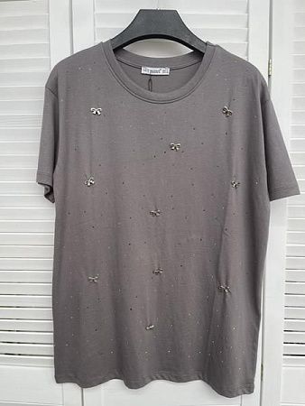 Футболка Karon 7118 grey - делук