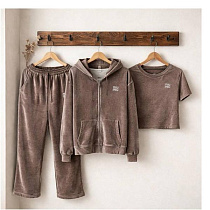 Костюм Спорт Шаолинь 738-1 brown - делук