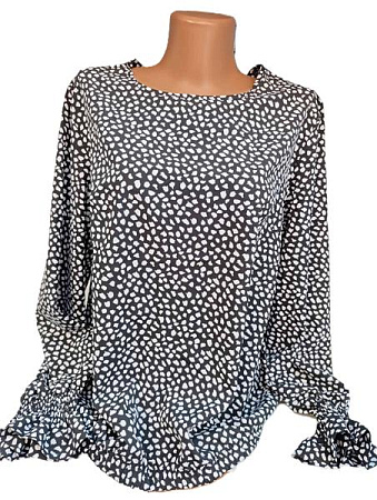 Блузка Bishoff 585 black-white - делук