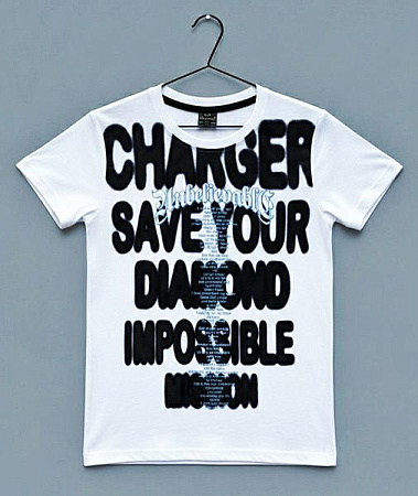 Футболка Dino DN373 white - делук