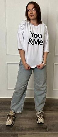 Футболка Trend TR182 white - делук