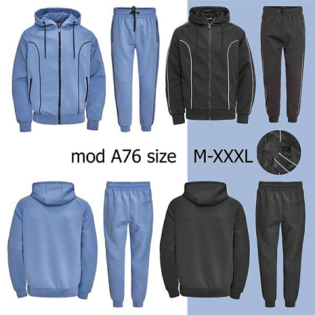 Костюм Спорт Tran A76 l.blue - делук