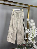 Штаны Спорт Delfinka C03 beige - делук