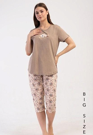 Пижама Trikotag T107 brown - делук