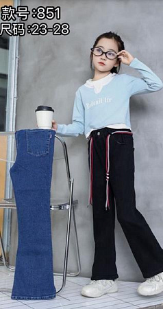 Джинсы Farbique 851 black - делук