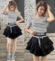 Юбка Karolina KR213 black - делук