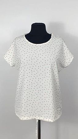 Блузка Bugrova B20 white - делук