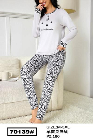 Пижама Estima 70139 l.grey - делук