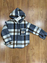 Рубашка Rsv 222 grey-brown - делук