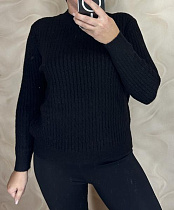 Свитер Levisha 24083 black - делук