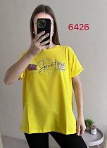 Футболка Fsn 6426 yellow - делук