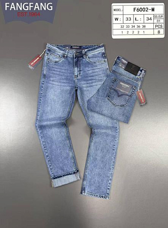 Джинсы God Baron F6002-M blue - делук