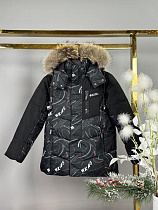 Куртка Delfinka WK609 black-red - делук