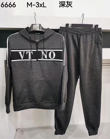 Костюм Спорт Vanda 6666 grey (M-3XL) - делук