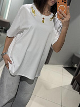 Футболка Comod 5708 white - делук