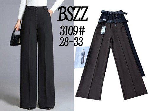 Брюки Immei 3109 black - делук