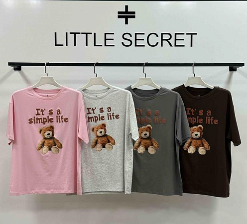 Футболка Little Secret 500550 d.grey - делук