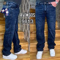 Джинсы God Baron 9813 blue - делук