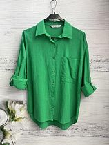 Рубашка New Season 8622 green - делук
