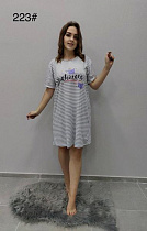 Ночнушка Anion 223 grey - делук