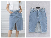 Юбка X-Ray 413 l.blue - делук