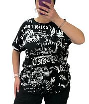 Футболка Ekvato 25084 black - делук