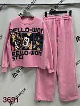 Костюм Спорт Met&March 3691 l.pink - делук