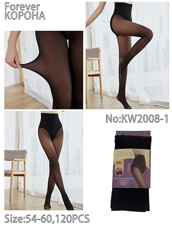 Колготы Redoor KW2008-1 black - делук