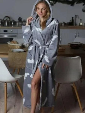 Халат Romeo Life RL834 grey - делук