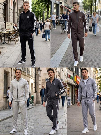 Костюм Спорт Delviago DL822 black - делук