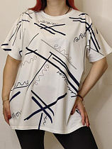 Футболка Kosta KS46 white - делук