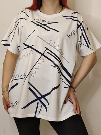 Футболка Kosta KS46 white - делук