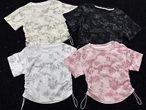 Футболка Yalisi 5865 black - делук