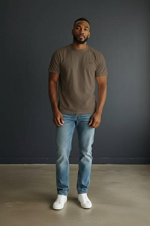 Футболка 2Bro 25038 khaki - делук