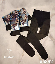 Колготы Kosta 6892 black - делук