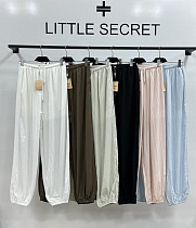 Штаны Спорт Little Secret 9972 white - делук