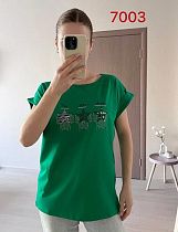 Футболка Fsn 7003 green - делук