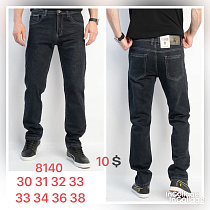 Джинсы God Baron 8140-1 black - делук