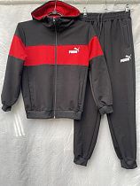 Костюм Спорт Shoptime S423 black-red - делук