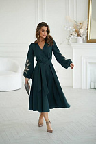 Платье Alisa Brand 7507 green - делук
