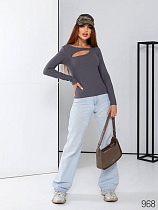 Свитер Loren 968 grey - делук