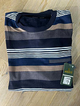 Свитер Nik A1006 navy-beige - делук