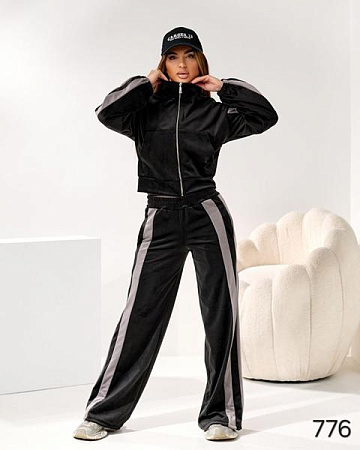 Костюм Спорт Romeo Life 776 black - делук