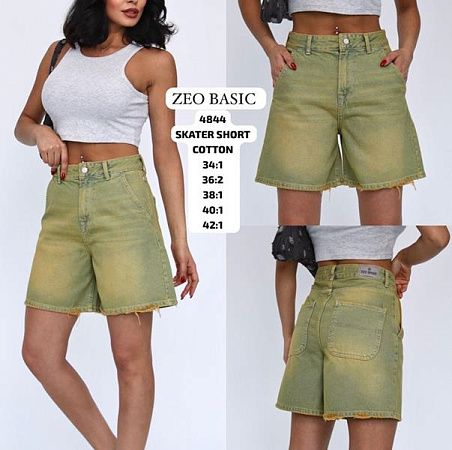 Шорты Jeans Style 4844 khaki - делук