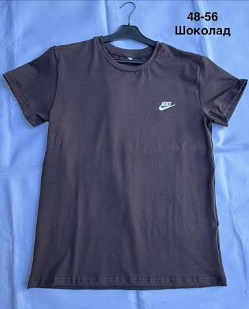 Футболка Minh MH644 brown - делук