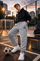 Штаны Спорт Major Kids L909 l.grey - делук