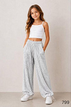 Штаны Спорт Loren 799 l.grey - делук
