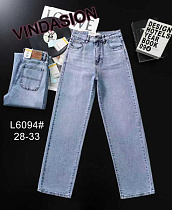Джинсы Vindassion L6094 l.blue - делук
