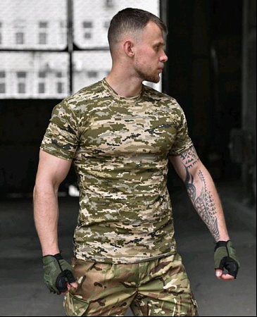 Футболка Madoka 1434 khaki - делук