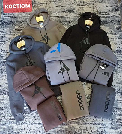 Костюм Спорт Moranny MR288-1 l.grey - делук